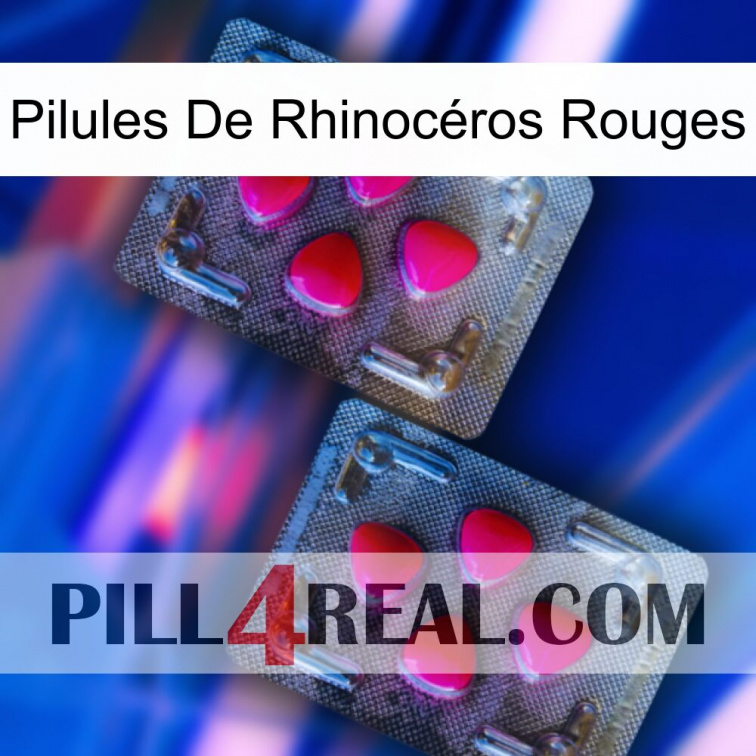 Pilules De Rhinocéros Rouges 14